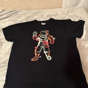 Astronaut Graphic T-Shirt - Black